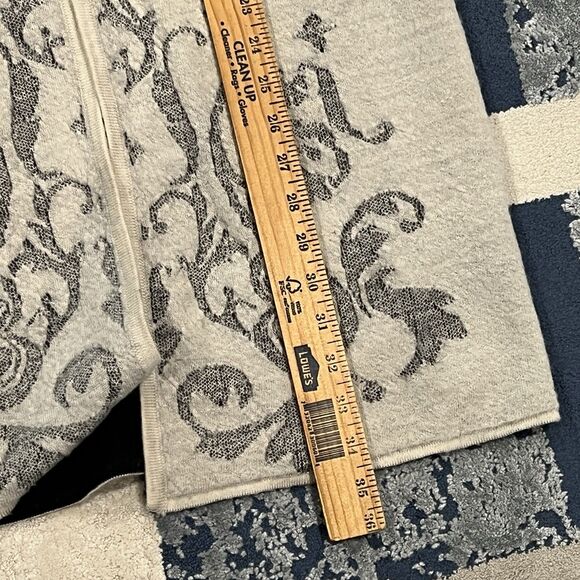 Chicos White Icy Fur Elsa Knit Cardigan Sweater Women’s Size 1 Medium 8 - Picture 11 of 11